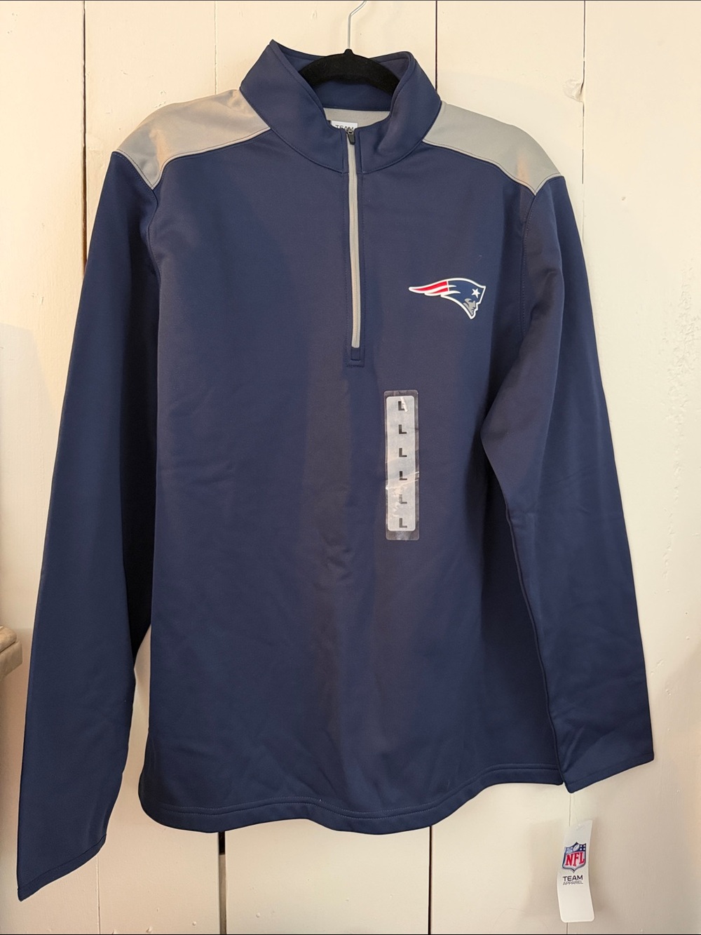 NFL Patriots Apparel Navy Zip-Up Jacket